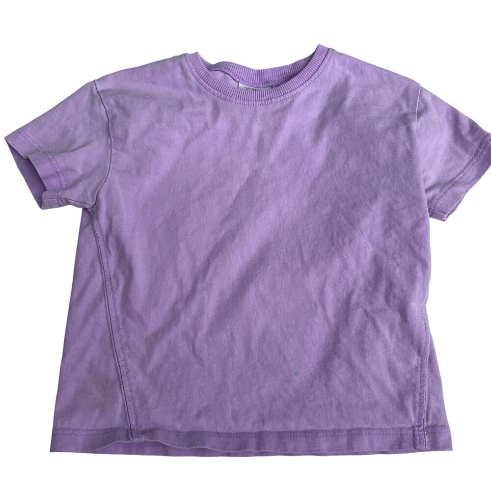 Zara Basic Girls' Size 2 Short Sleeve Tee Shirt